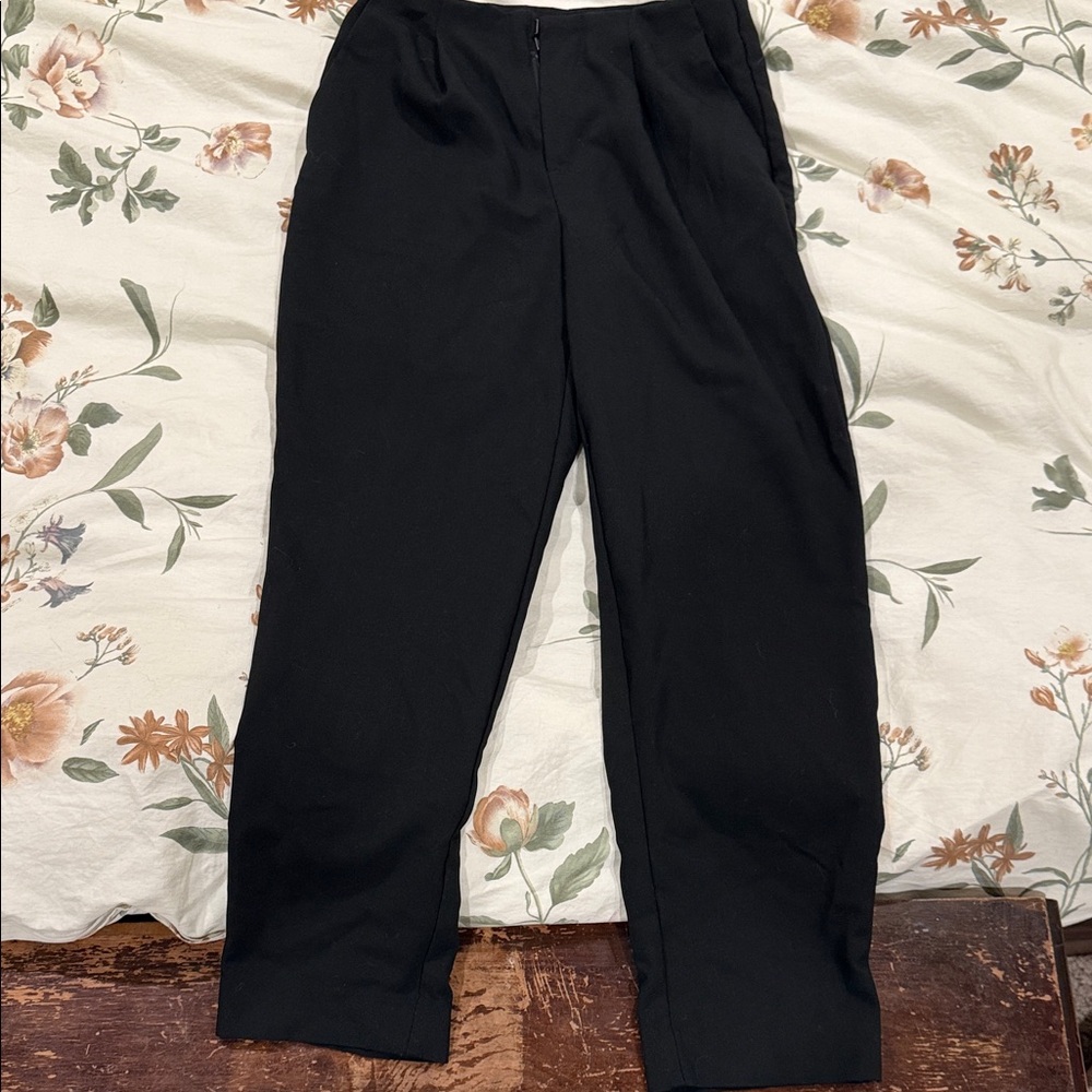 a new day Men's Elegant Black Dress Pants